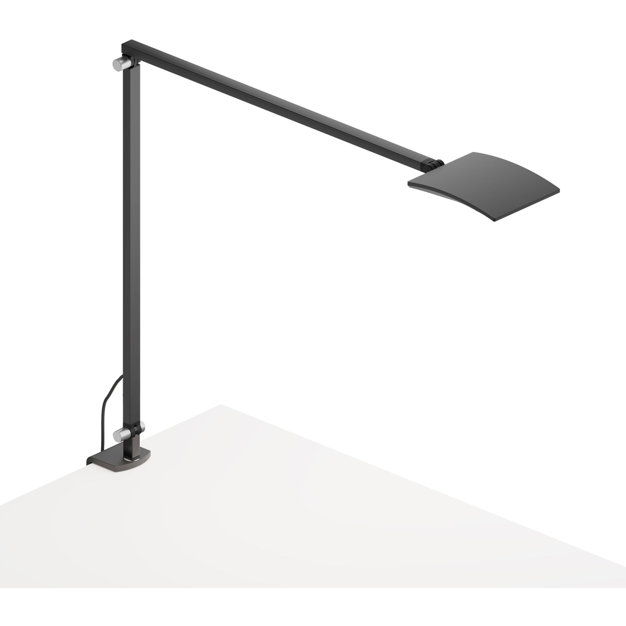 Mosso Pro 18.4 inch 5.50 watt Metallic black Desk Lamp Portable Light